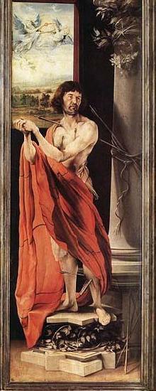 Matthias Grunewald St Sebastian France oil painting art